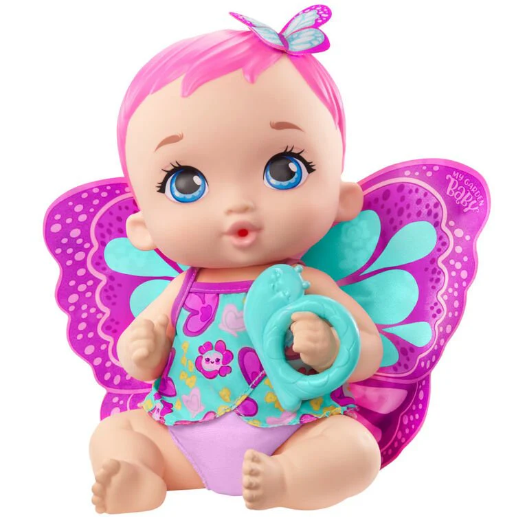 My Garden Baby Feed & Change Baby Butterfly Doll GYP10 - Image 5