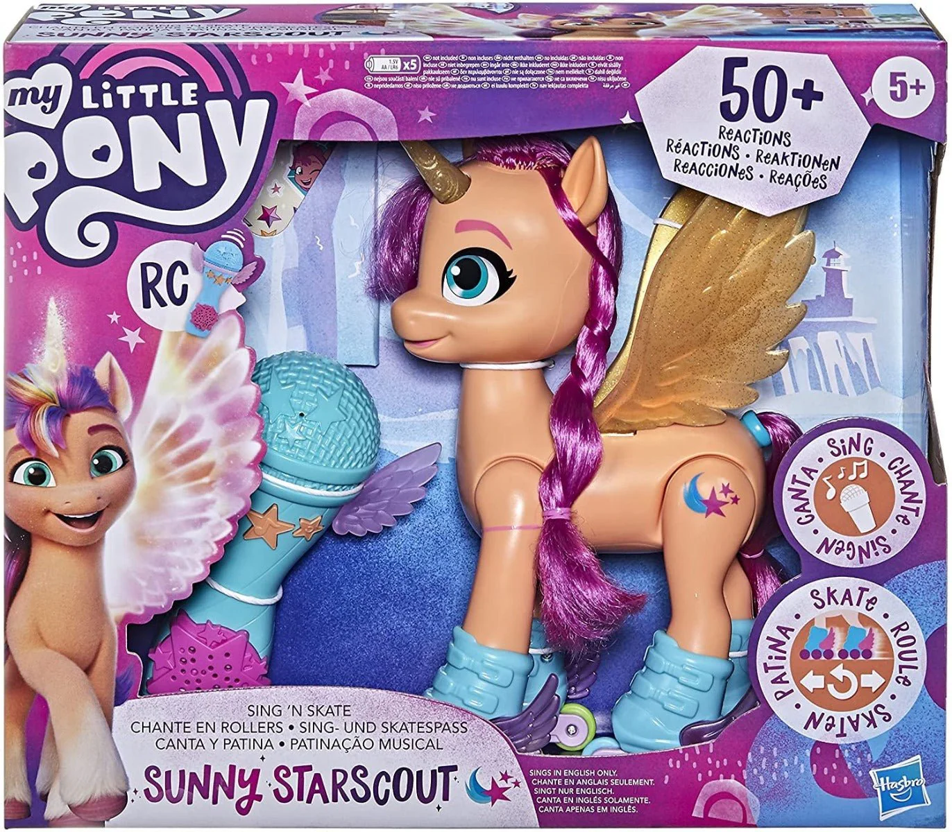 My Little Pony: A New Generation Sing 'n Skate Sunny Starscout F1786 - Image 10