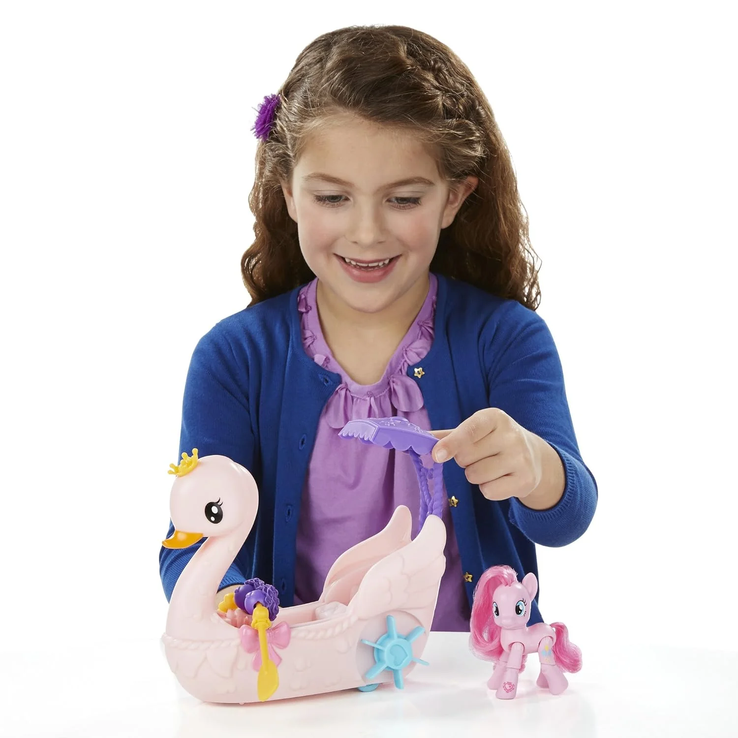 My Little Pony Friendship is Magic Pinkie Pie Row & Ride Swim Boat B3066 - Image 2