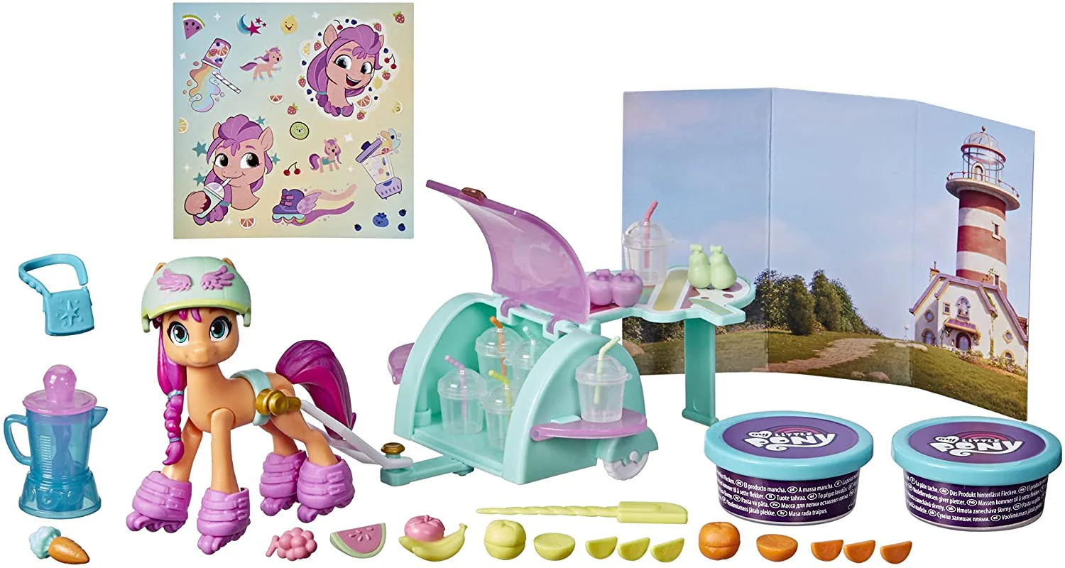 My Little Pony Movie Sparkling Scenes Mix and Make Sunny Starscout F2934