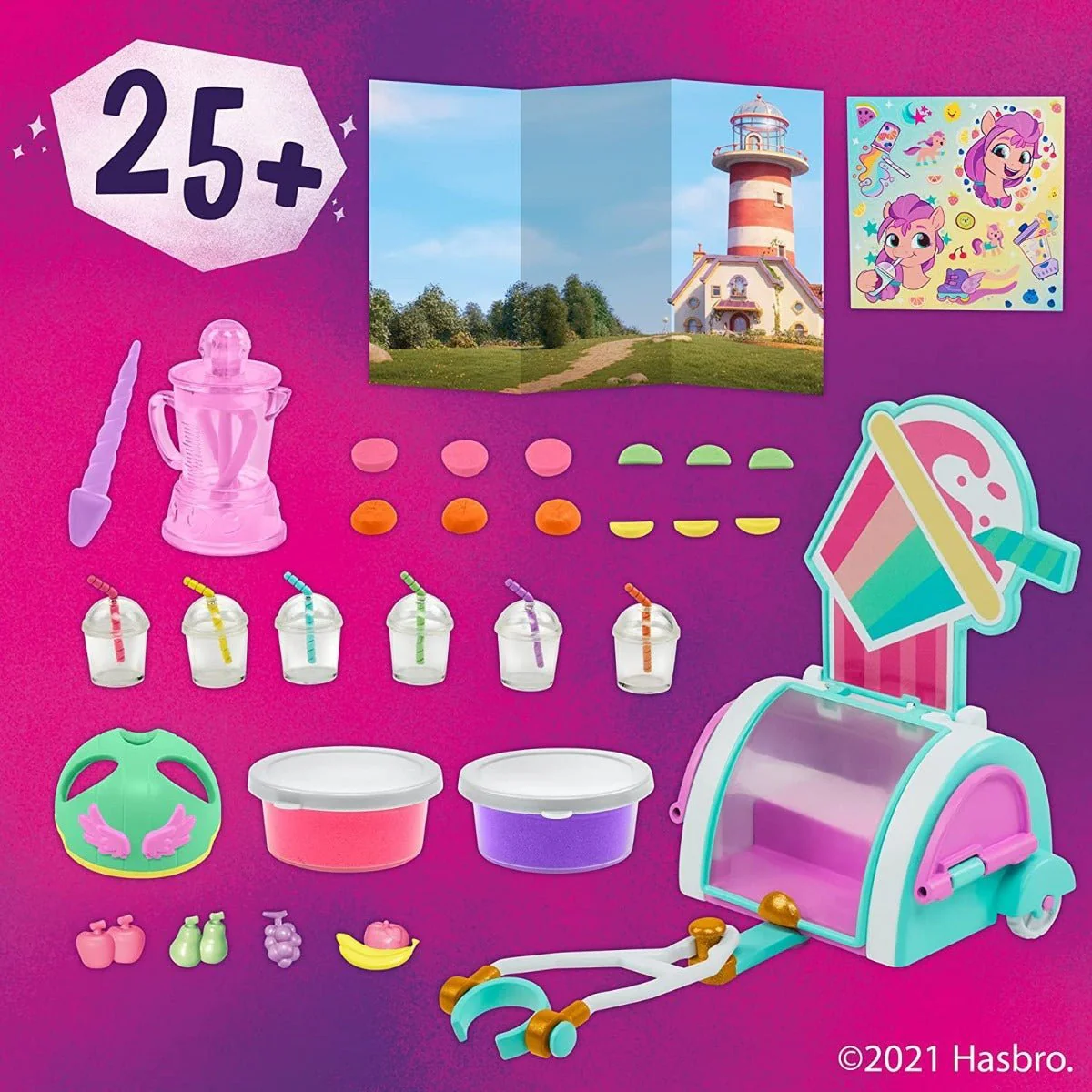 My Little Pony Movie Sparkling Scenes Mix and Make Sunny Starscout F2934 - Image 4