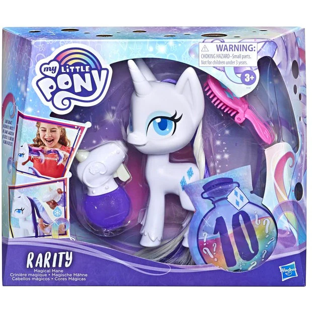 My Little Pony Rarity Magical Mane Hair Color Changing Pony - Image 2