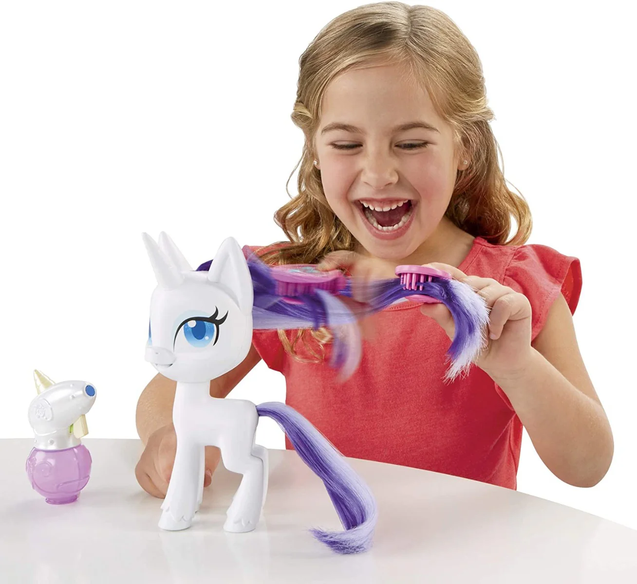My Little Pony Rarity Magical Mane Hair Color Changing Pony - Image 6