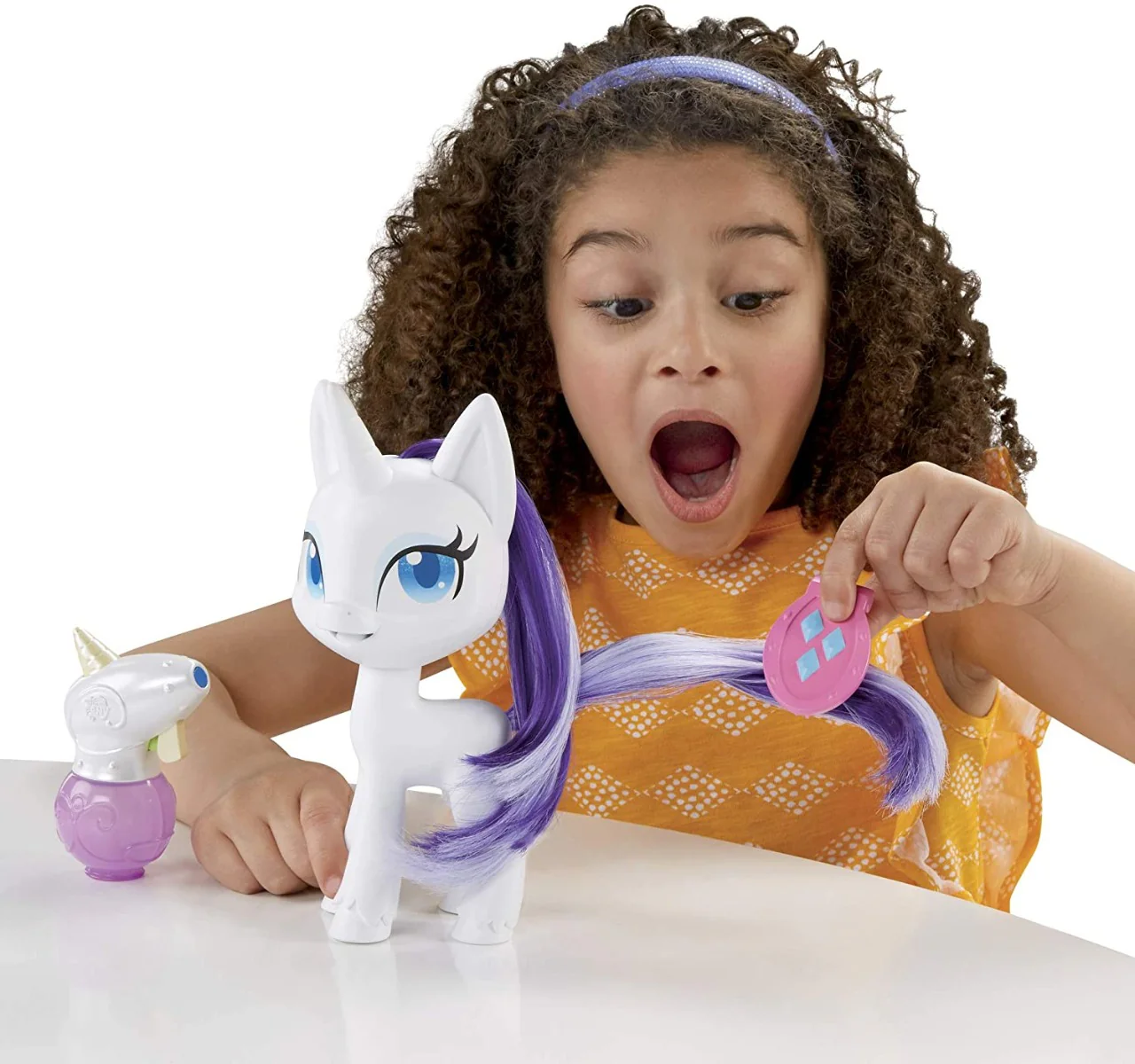 My Little Pony Rarity Magical Mane Hair Color Changing Pony - Image 8