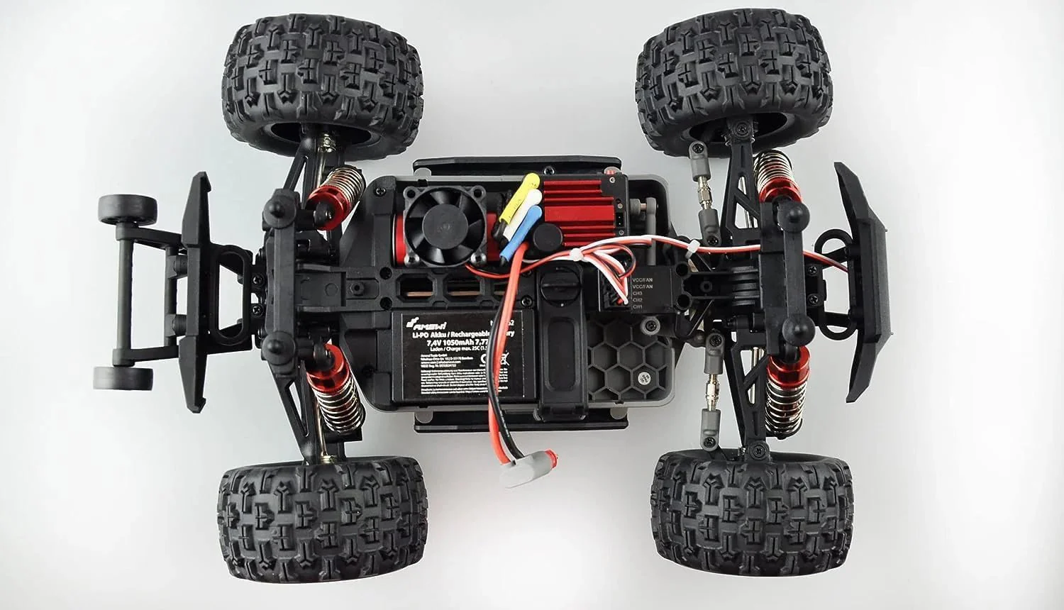 MyToys 4WD Off-Road RC Truck V-16208 – Brushless Motor, 45 km/h Speed, Hydraulic Shocks – High-Performance Remote Control Car - Image 5