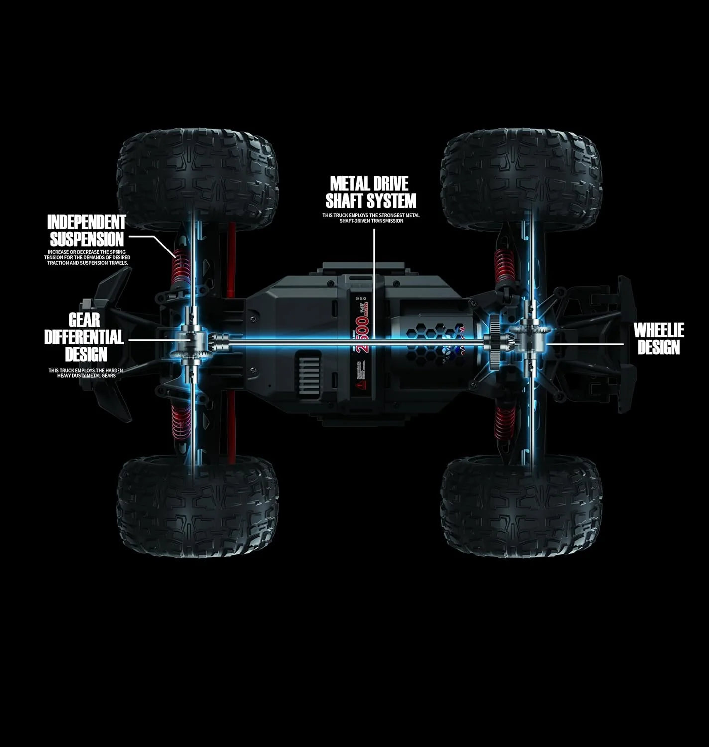 MyToys Typhoon Speed Racing Car 1:10 Scale MT675 - Image 2