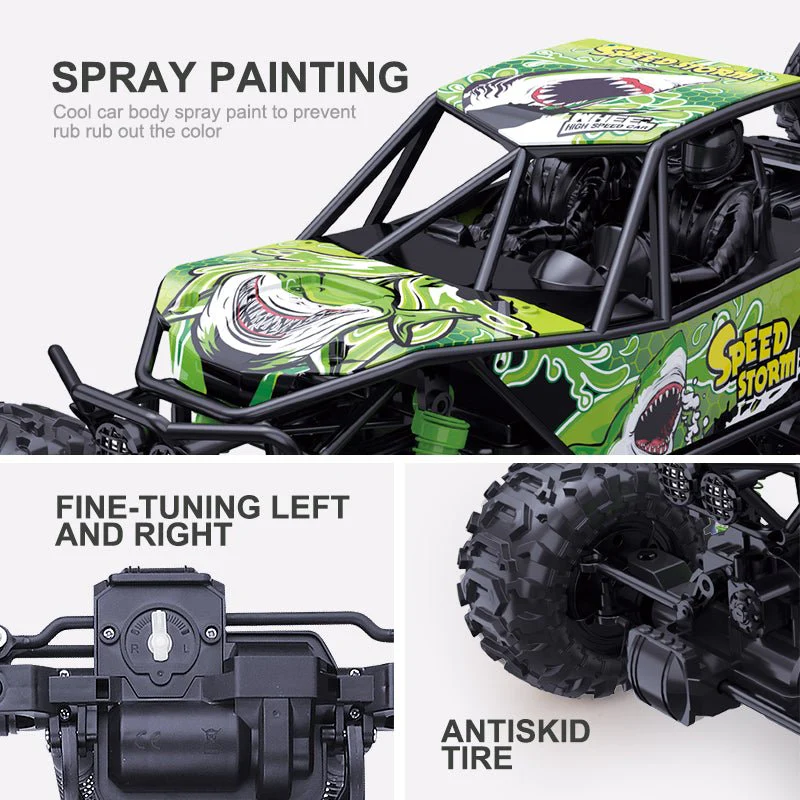 MZ 4-WD Amphibious Climbing RC Car 1:10 Scale YY2039 - Image 7