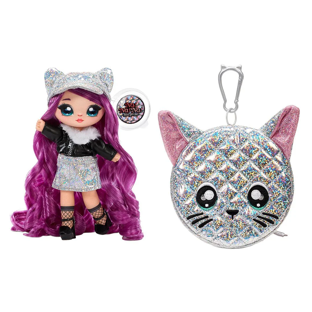 Na! Na! Na! Surprise 2-in-1 Pom Doll Glam Metallic Series 1 Chrissy Diamond 575405/MGA-575146