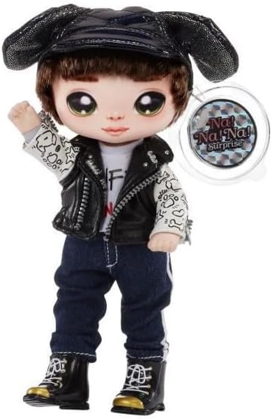 Na! Na! Na! Surprise 2-in-1 Pom Doll Glam Metallic Series 1 Maxwell Dane 575436/MGA-575146 - Image 4