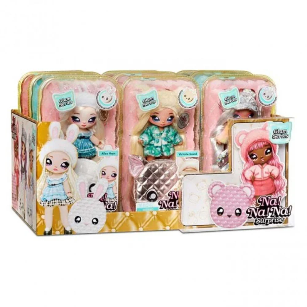 Na! Na! Na! Surprise 2-in-1 Pom Doll Glam Metallic Series 1 Victoria Grand 575443/MGA-575146