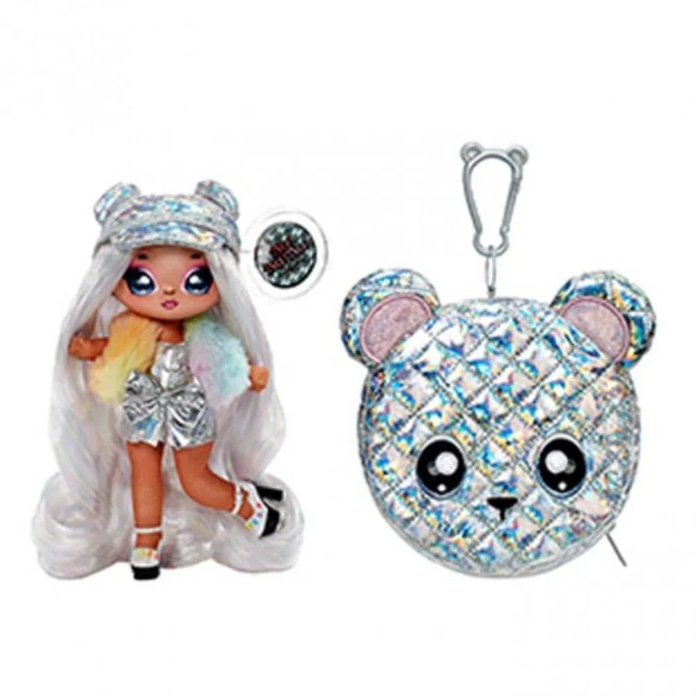 Na! Na! Na! Surprise 2-in-1 Pom Doll Glam Metallic Series 1 Victoria Grand 575443/MGA-575146 - Image 2
