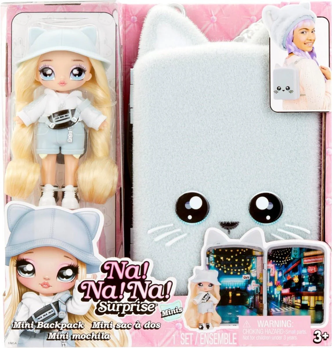 Na Na Na Surprise Mini Backpack Playset Khloe Kitty