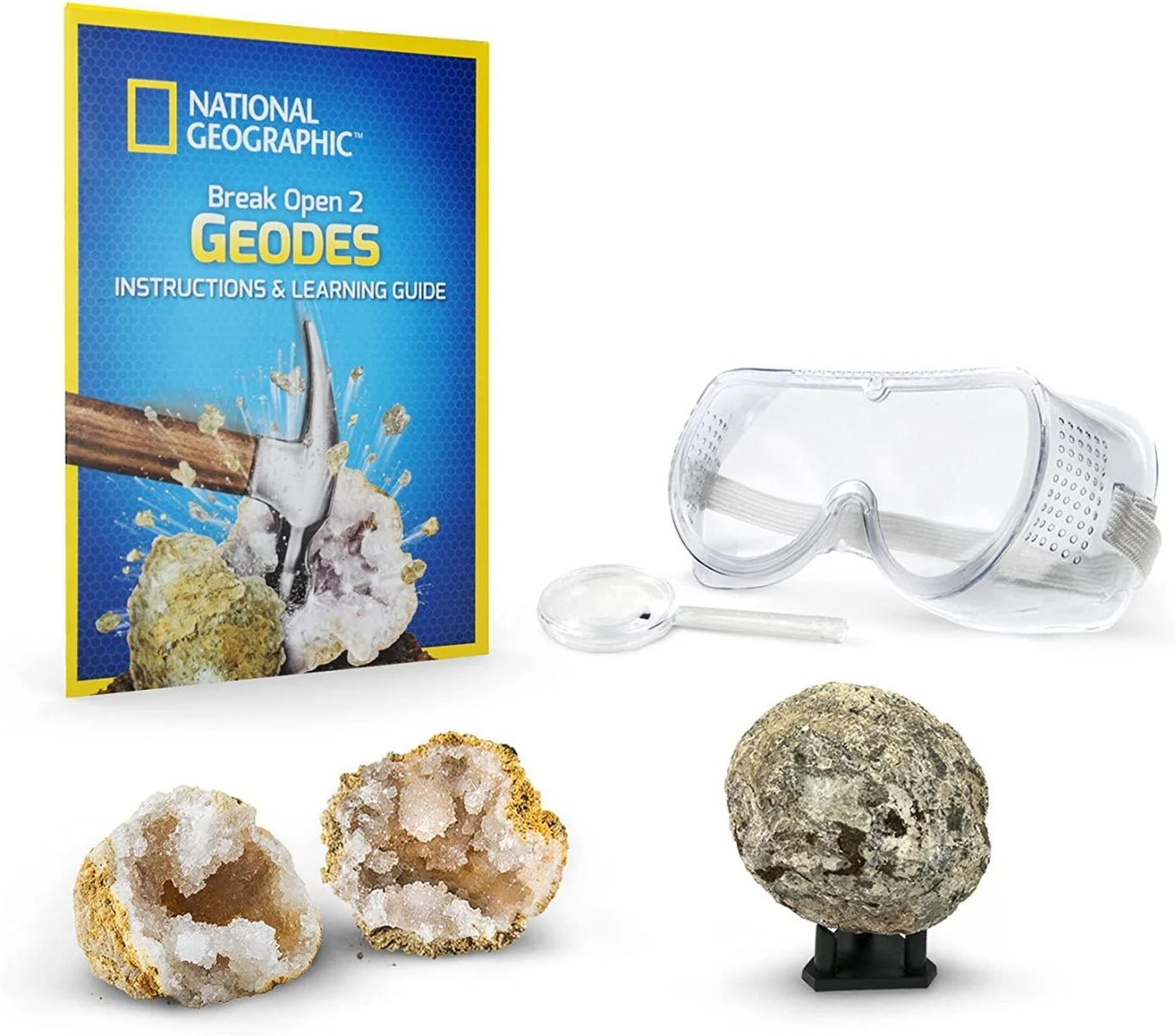 National Geographic Break Open 2 Geodes - Image 3