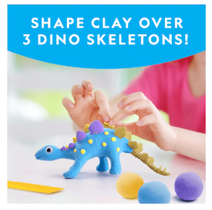 National Geographic Dino Skeletons With Modeling Clay RTCLAYDINO - Image 2