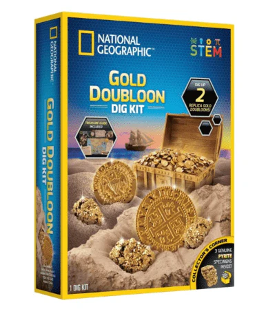 National Geographic Gold Doubloon Dig Kit RTNGDOUBDIG