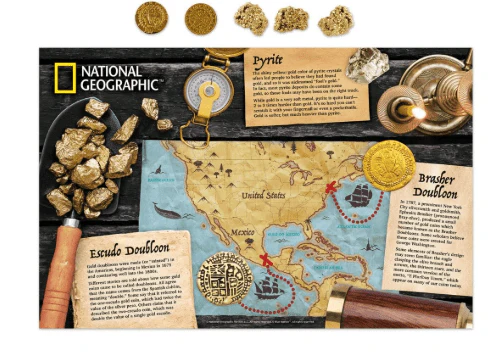 National Geographic Gold Doubloon Dig Kit RTNGDOUBDIG - Image 4