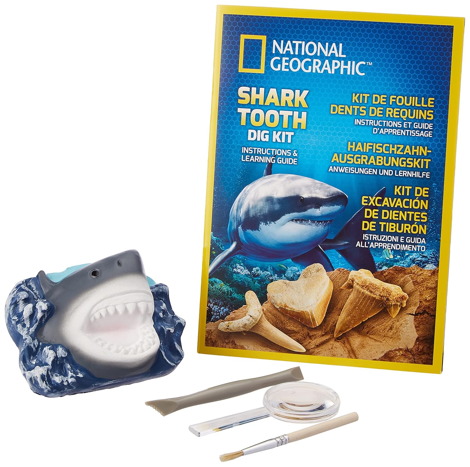 National Geographic Hammerhead Shark Dig Kit RTHAMSHDIG - Image 2