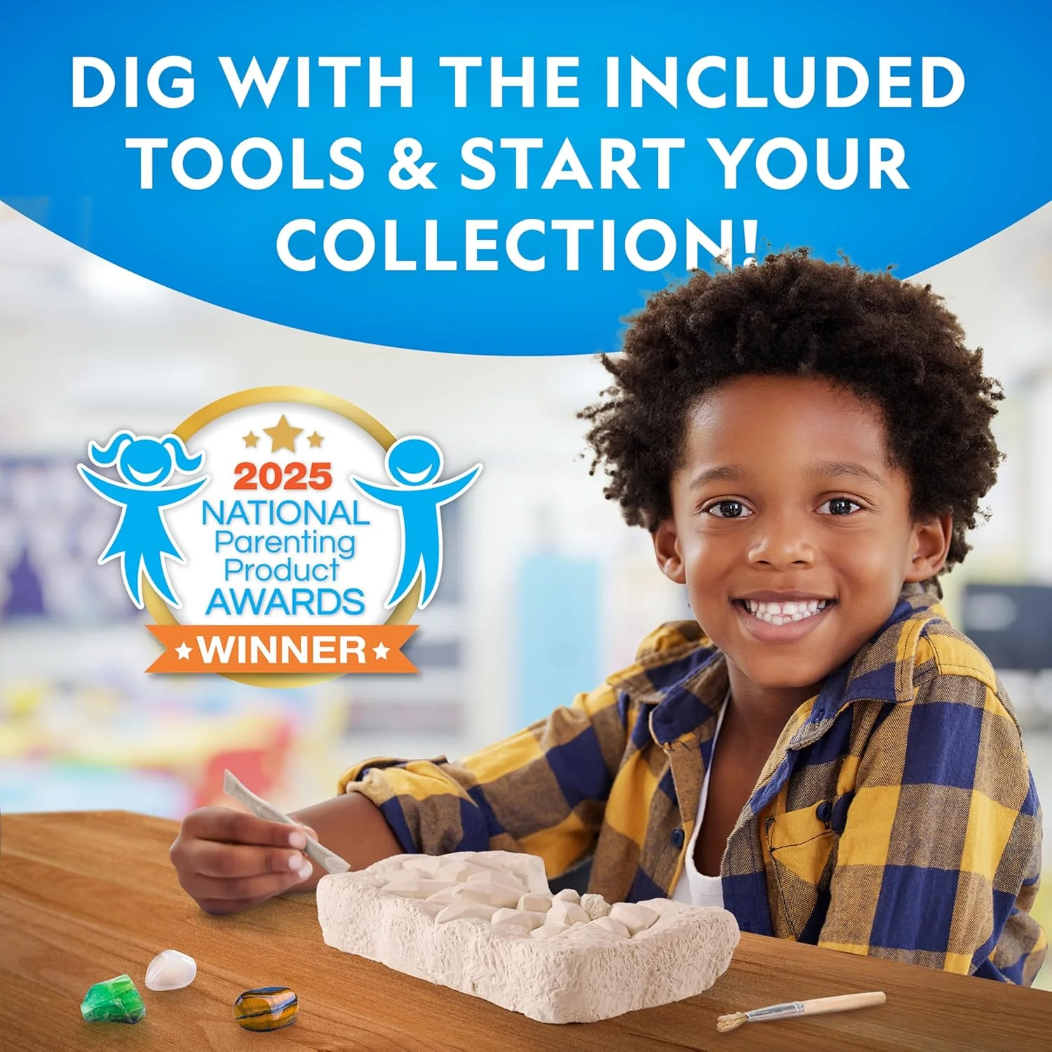 National Geographic Mega Gemstone Dig Kit RTNGGEMINT - Image 5