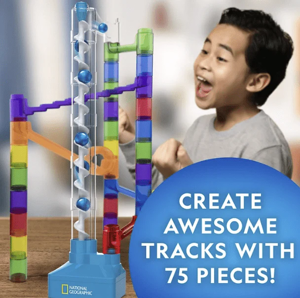 National Geographic Motorized Marble Run 75-Pcs Set RTMR75 - Image 6
