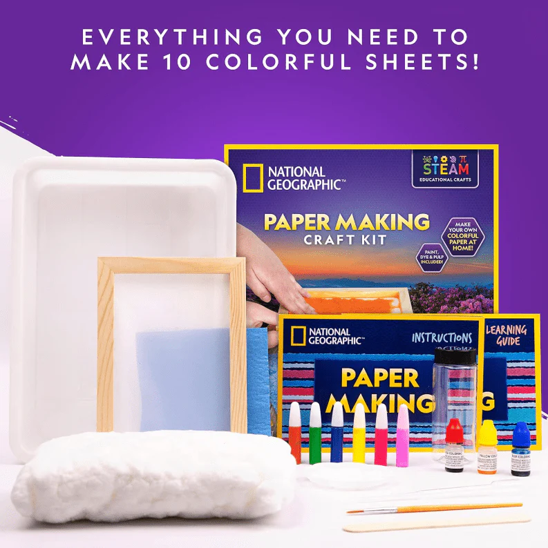 National Geographic Paper Making Craft Kit RTPAPER - Image 5