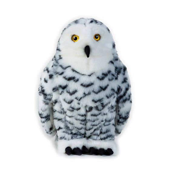National Geographic Plush Premium Snow Owl 6-Inch 770705D