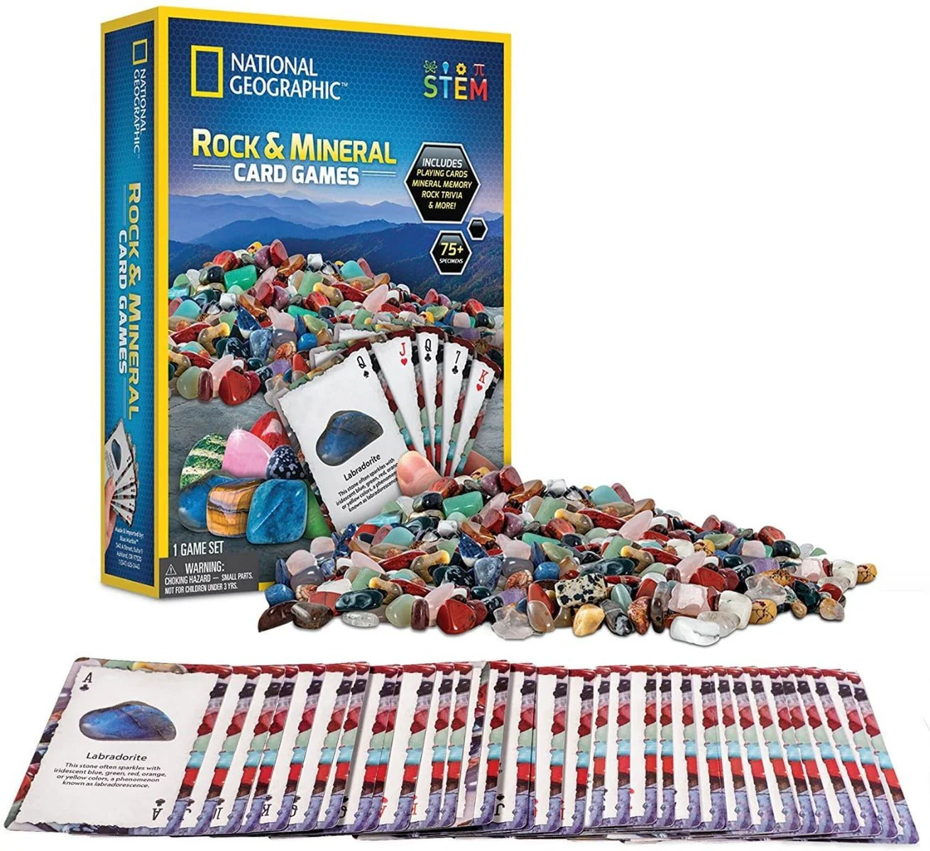National Geographic Rock and Mineral Card Game - Image 2