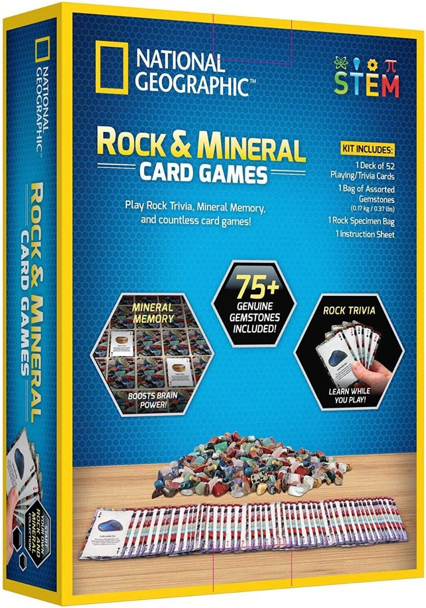 National Geographic Rock and Mineral Card Game - Image 3