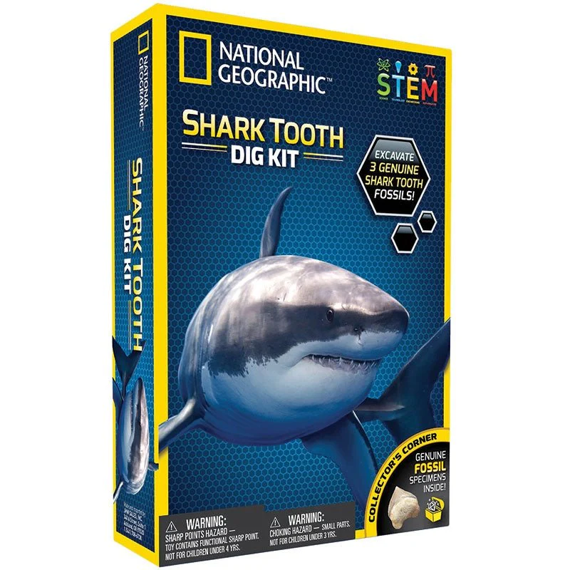 National Geographic Shark Tooth Dig Kit RTNGSHARKINT