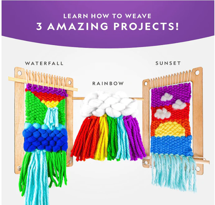 National Geographic Weaving Loom Craft Kit RTWEAVE - Image 2