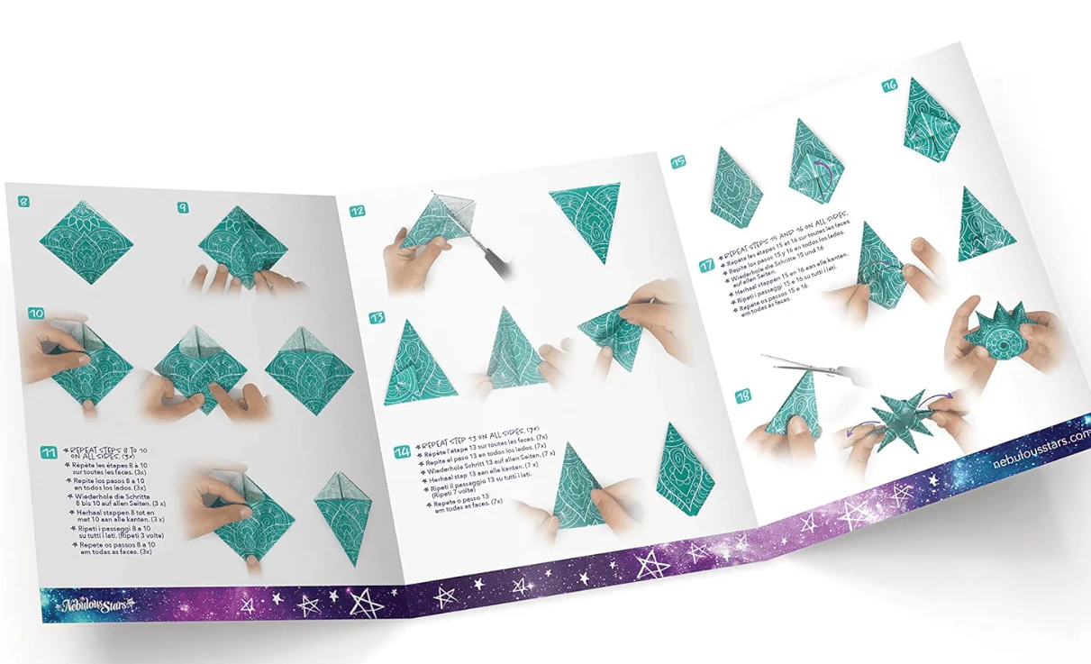 Nebulous Stars Origami Lanterns 11020 - Image 5