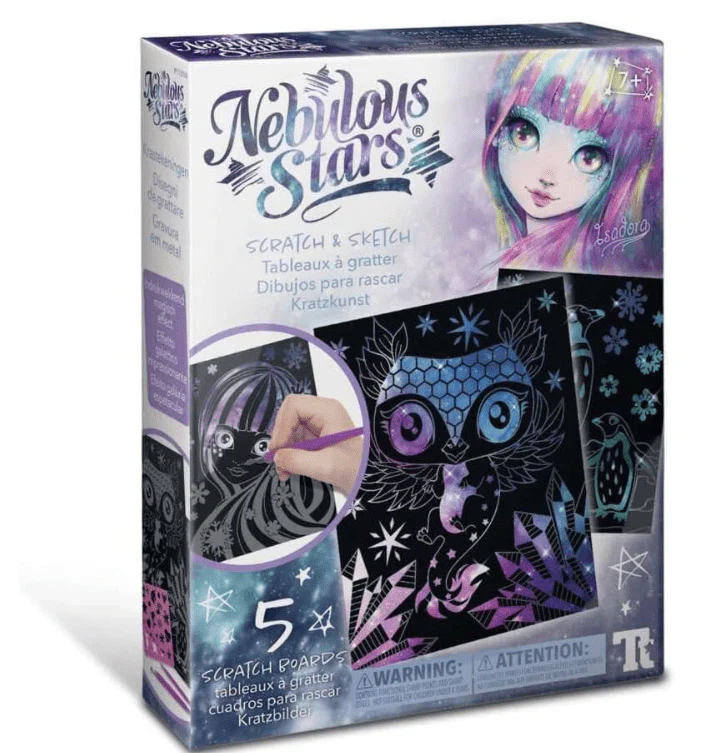 Nebulous Stars Scratch & Sketch Art Isadora 11014