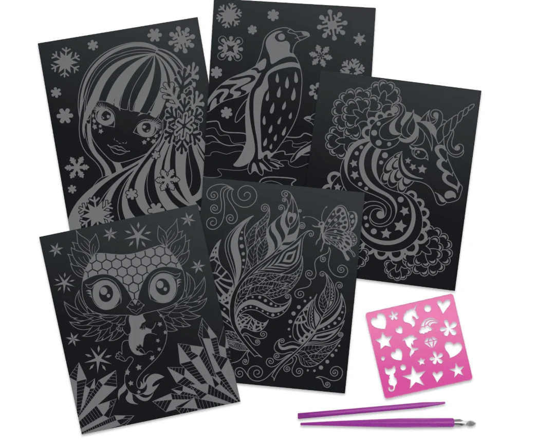 Nebulous Stars Scratch & Sketch Art Isadora 11014 - Image 3