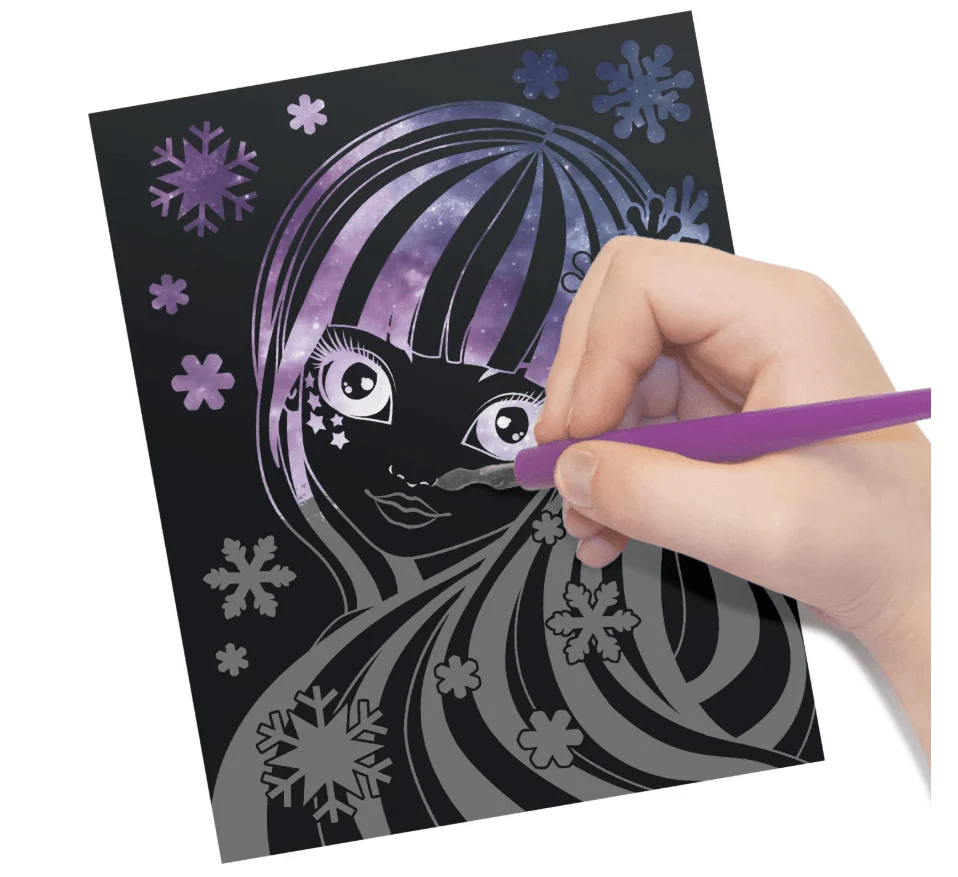 Nebulous Stars Scratch & Sketch Art Isadora 11014 - Image 4