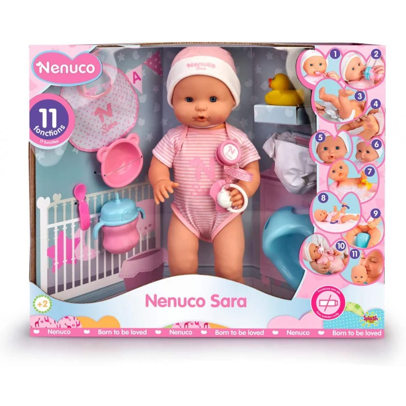 Nenuco Doll Sara with Accessories 42cm 700015154