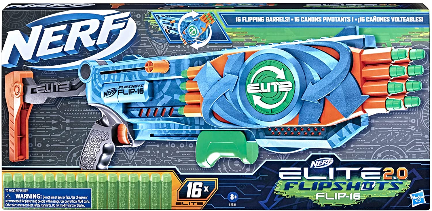 Nerf Elite 2.0 Flipshots Flip-16 Blaster F2551 - Image 4