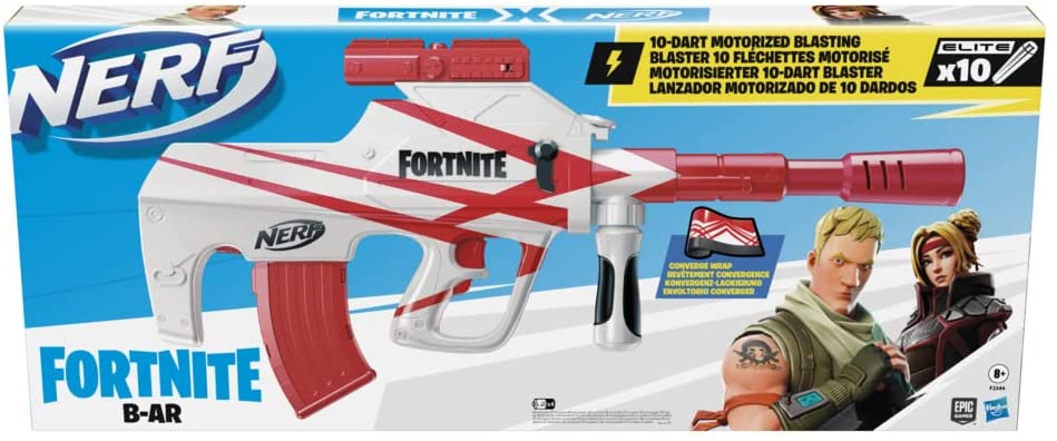 Nerf Fortnite B-Ar Motorized Dart Blaster F2344 - Image 2