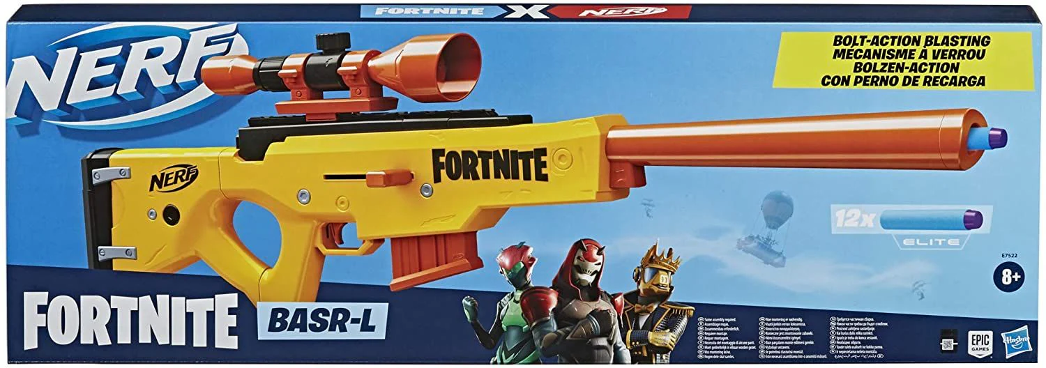 Nerf Fortnite Basr L Dart Blaster E7522 - Image 2