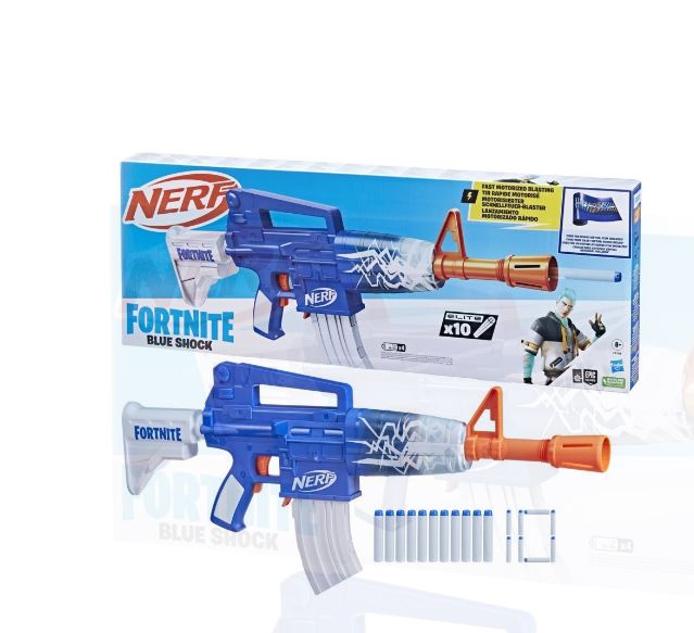 Nerf Fortnite Blue Shock F4108 - Image 2