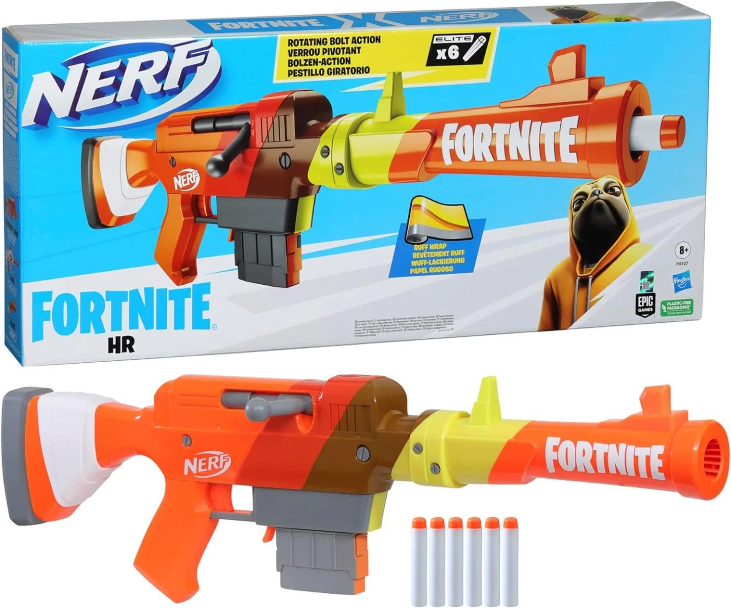 Nerf Fortnite HR Dart Blaster F4107