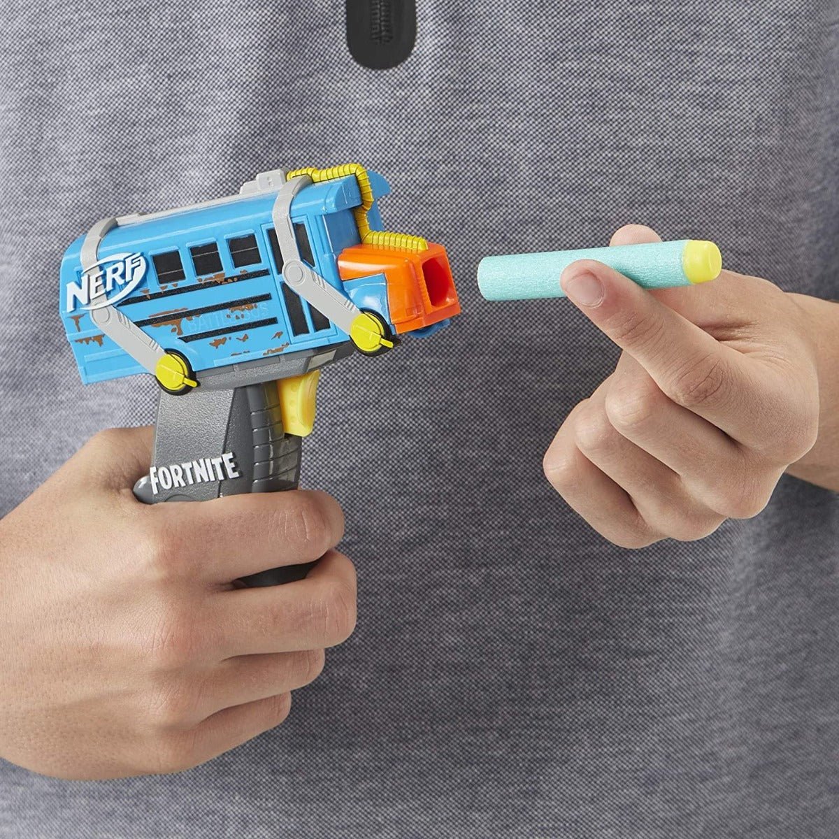 Nerf Fortnite Microshots Blaster Micro Battle Bus E6752 - Image 2