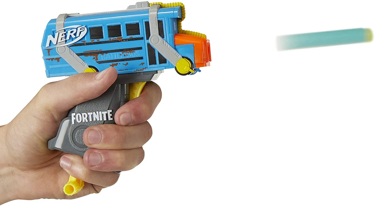 Nerf Fortnite Microshots Blaster Micro Battle Bus E6752 - Image 3