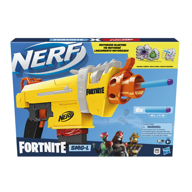 Nerf Fortnite SMG-L Motorized Dart Blaster - Image 3