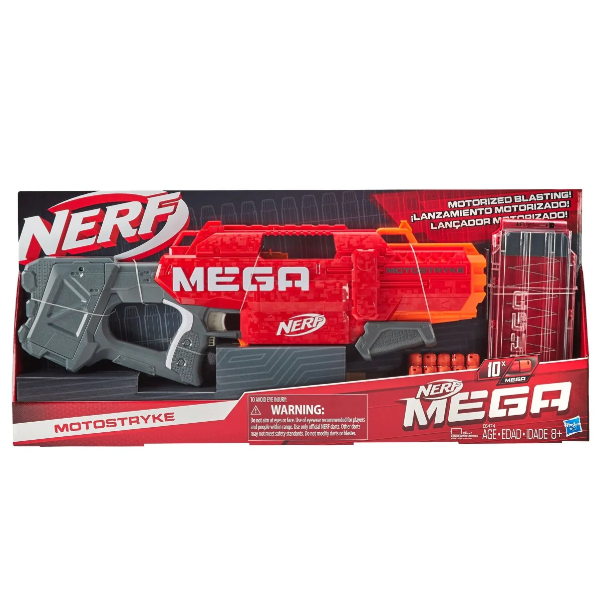 Nerf MEGA Motostryke Motorized Blaster E6474