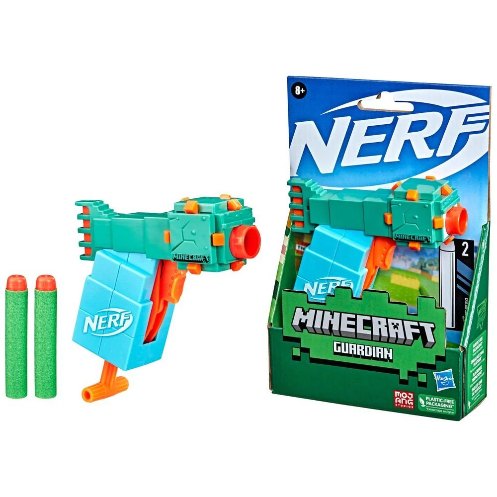 Nerf MicroShots Minecraft Guardian Mini Blaster F4422/F4417 - Image 2