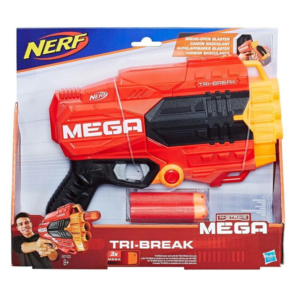 Nerf N-Strike Mega Tri-Break Blaster E0103 - Image 4