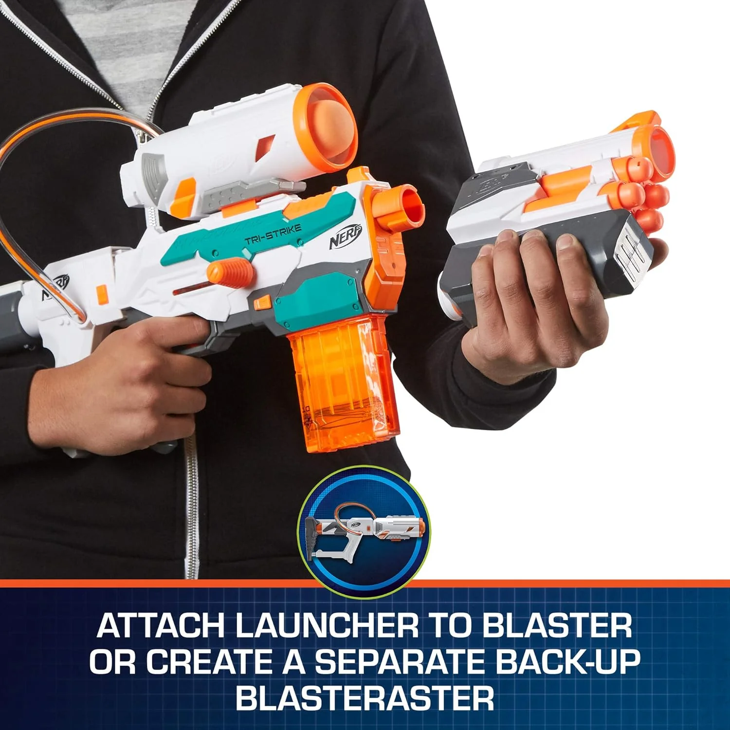 Nerf N-Strike Tri Strike Elite Modulus Blaster B5577 - Image 11