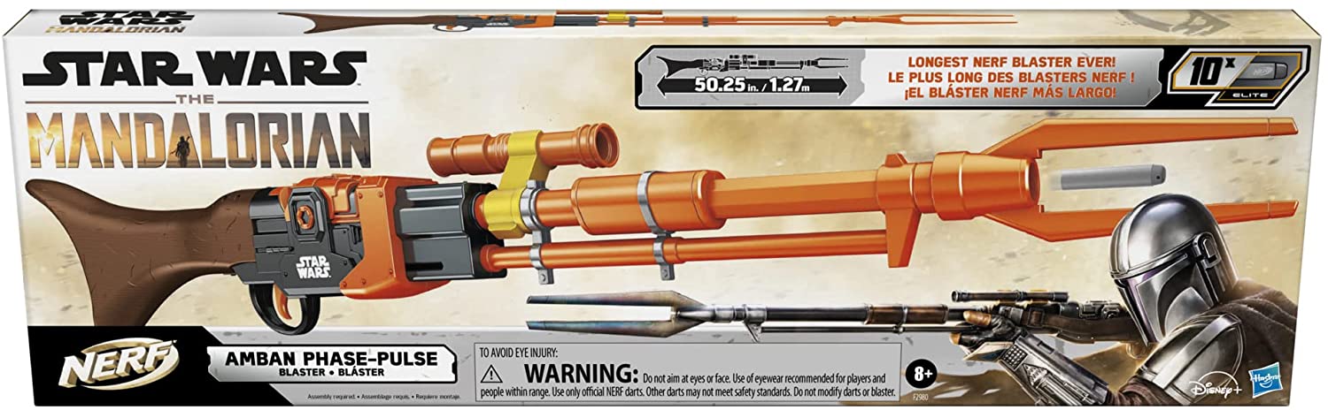 Nerf Star Wars The Mandalorian Role Play Amban Phase Pulse F2980