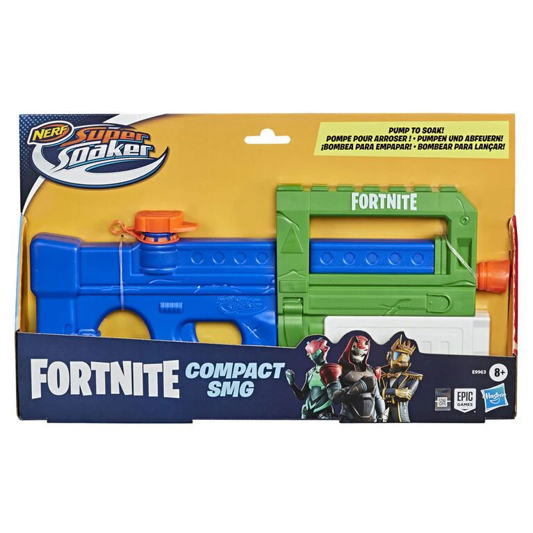 Nerf Super Soaker Fortnite Compact SMG Water Blaster E9963 - Image 2