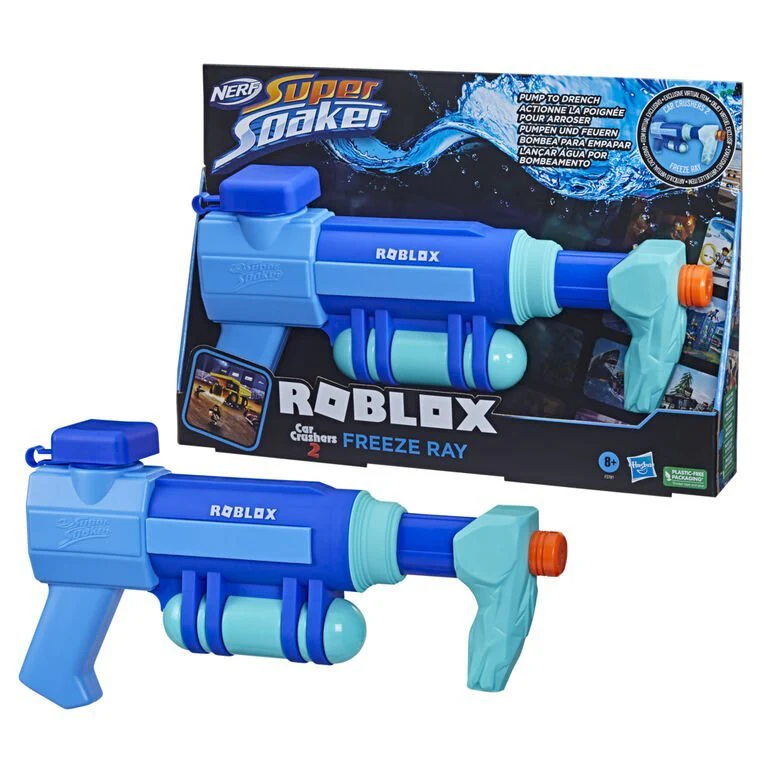 Nerf Super Soaker Roblox Car Crushers 2: Freeze Ray F3781