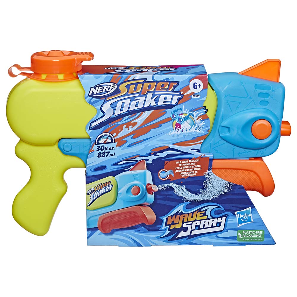 Nerf Super Soaker Wave Spray Water Blaster F6397